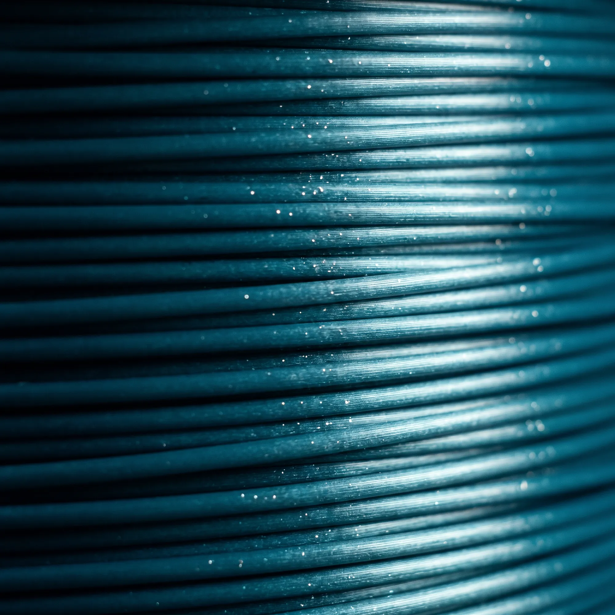 PLA Silk Azul com Glitter — foto 2