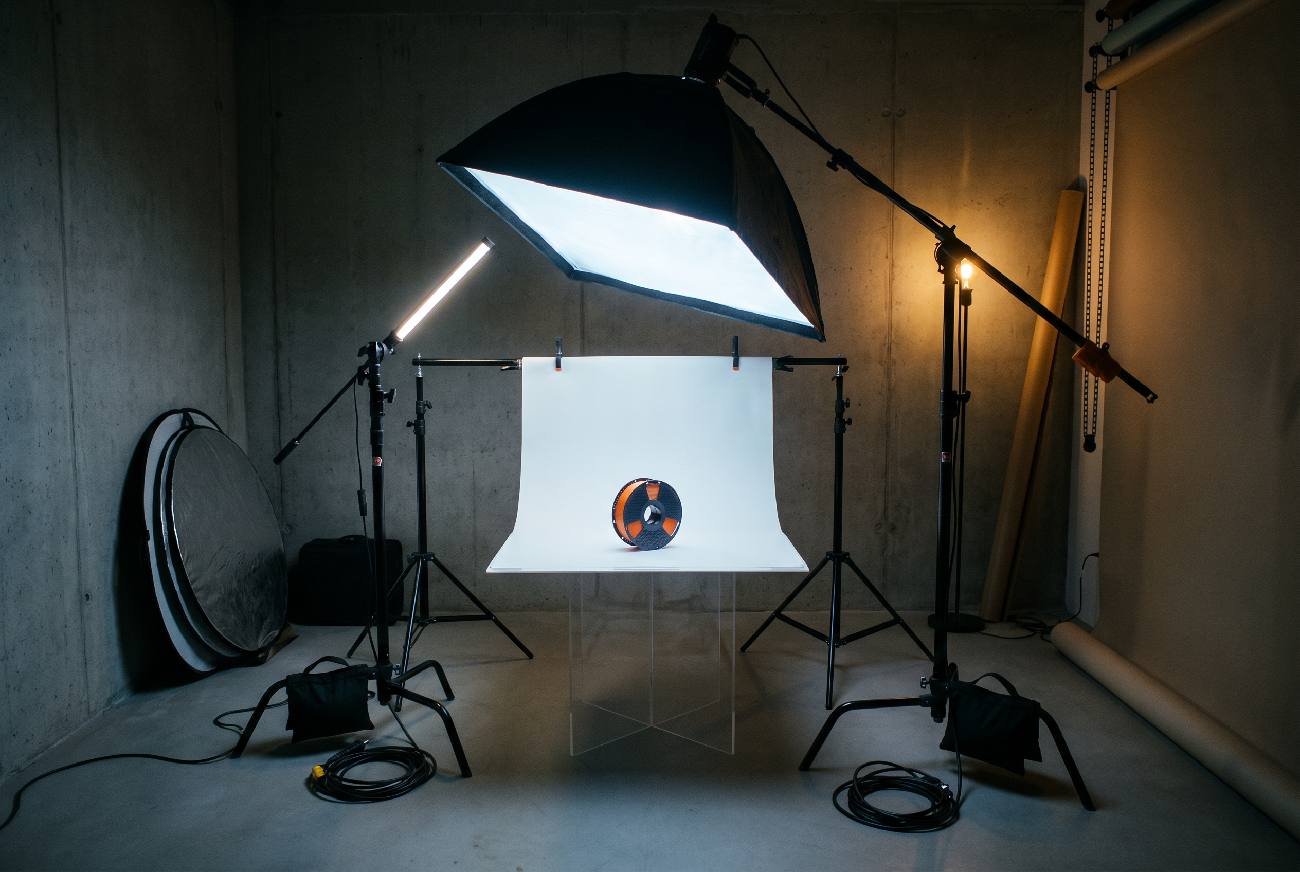 PLA Matte Laranja Vibrante — foto 4