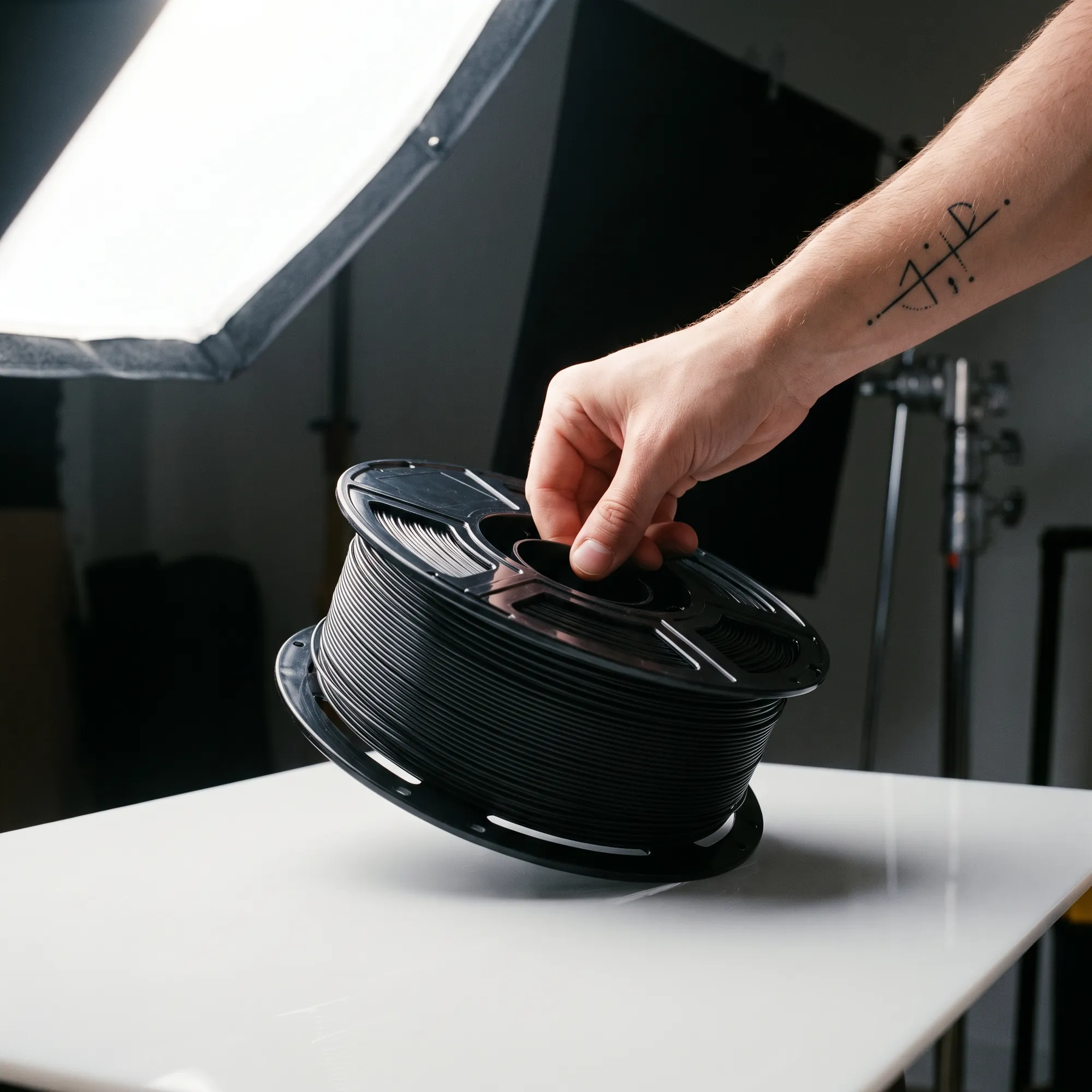 PLA Matte Preto — foto 3